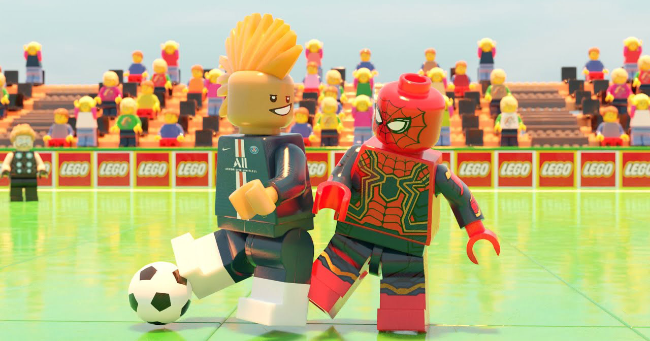 Lego PSG Superheroes Soccer Game